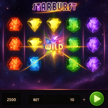 Blaze Spins - Starburst Slot Game
