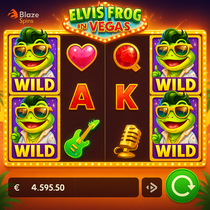 Blaze Spins - Elvis Frog in Vegas Jackpot